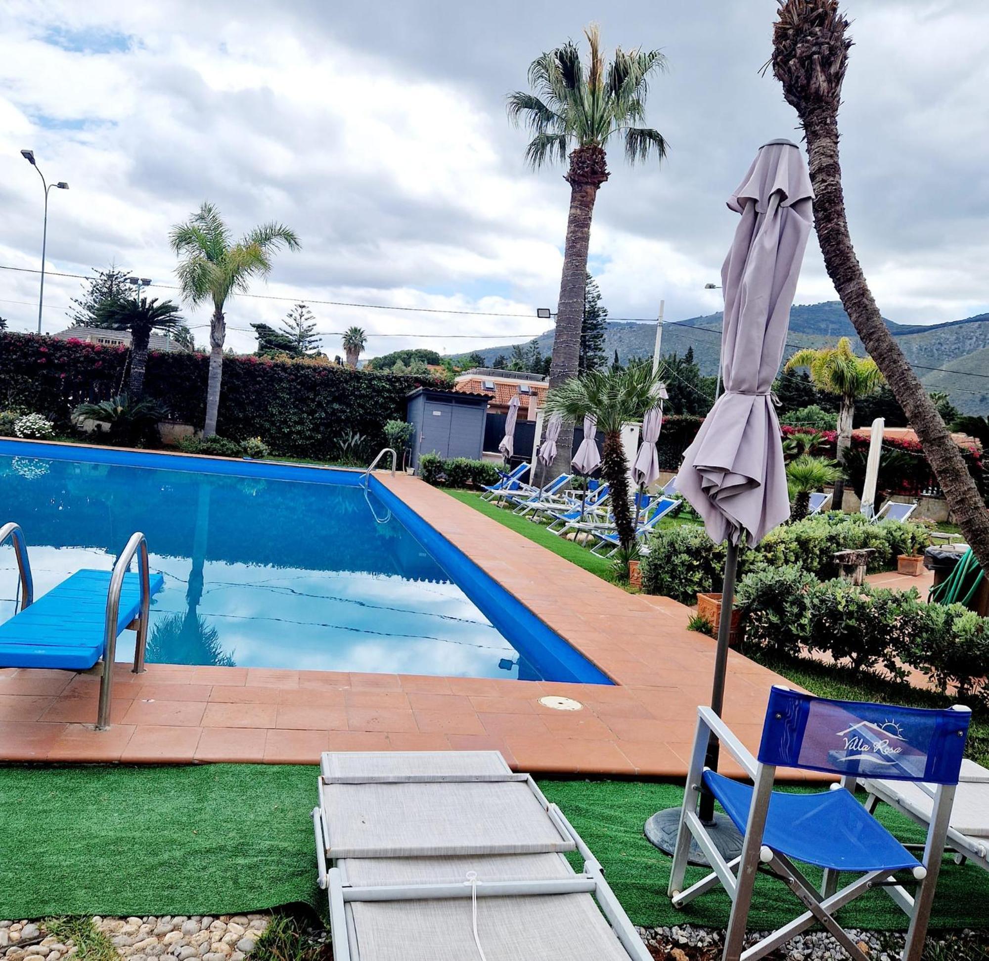 Villa Rosa Luxury Apartment Mondello Exterior foto